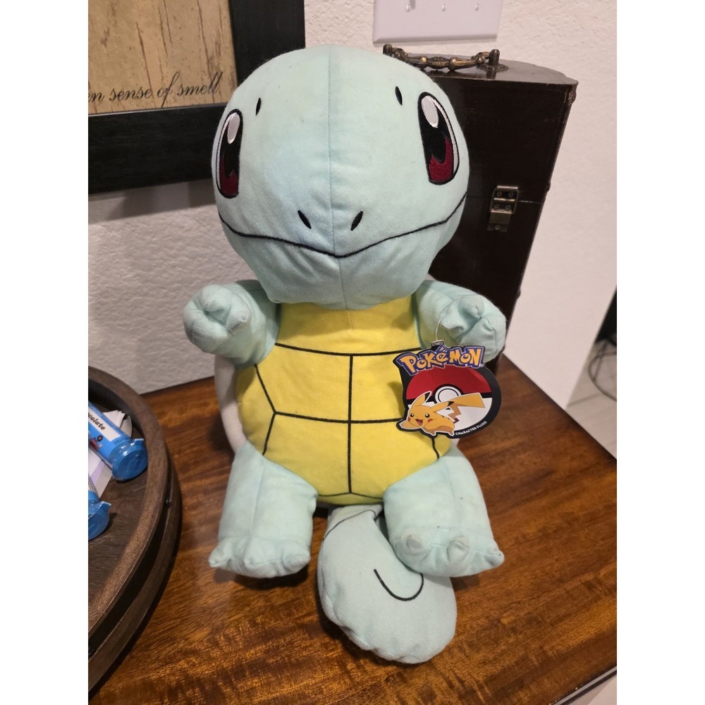 Pokemon Squirtle Plush Stuffed Nintendo‎ 15 Inch New With Tag
